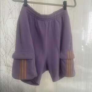 Adidas Ivy Park lavender shorts